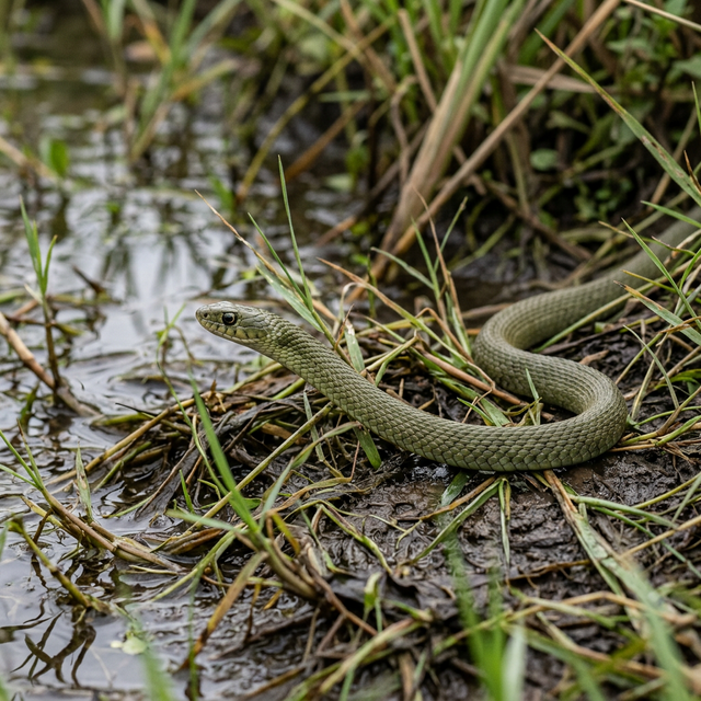 Green Keelback